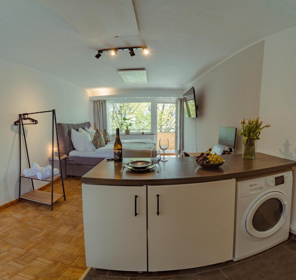 Studio Apartment Mit Parkplatz Oberesslingen 외부 사진