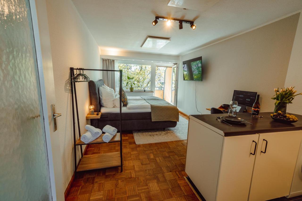 Studio Apartment Mit Parkplatz Oberesslingen 외부 사진